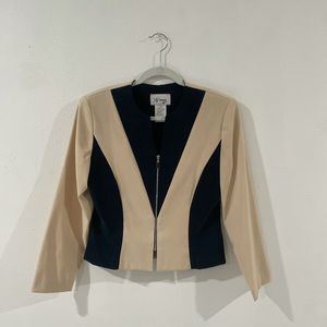 DJ Summers 80’s Color Block cropped jacket